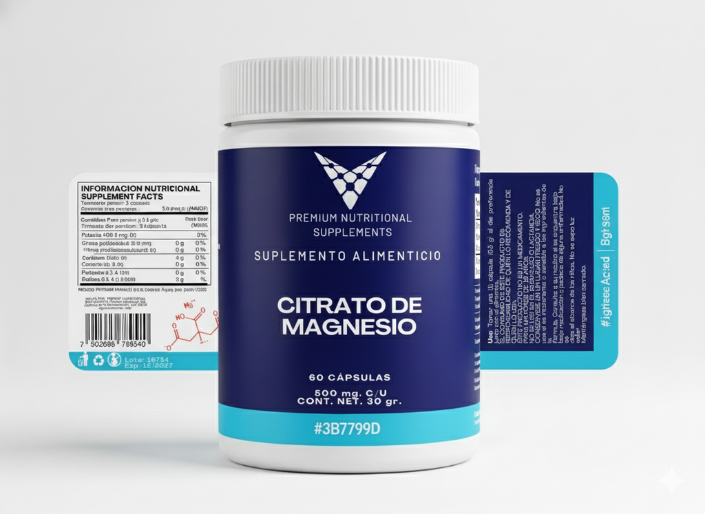 CITRATO DE MAGNESIO