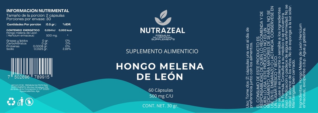 Hongo Melena de León