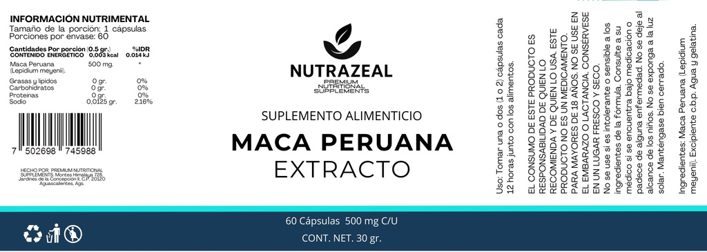 Maca Peruana 