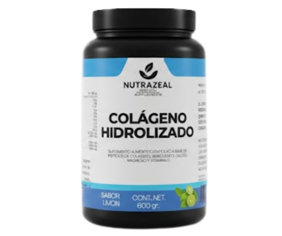 Péptidos de Colágeno Hidrolizado + Vitamina C + Citrato de Magnesio