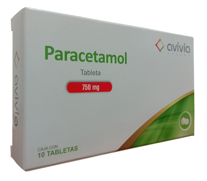 PARACETAMOL 750MG C/10 TABS
