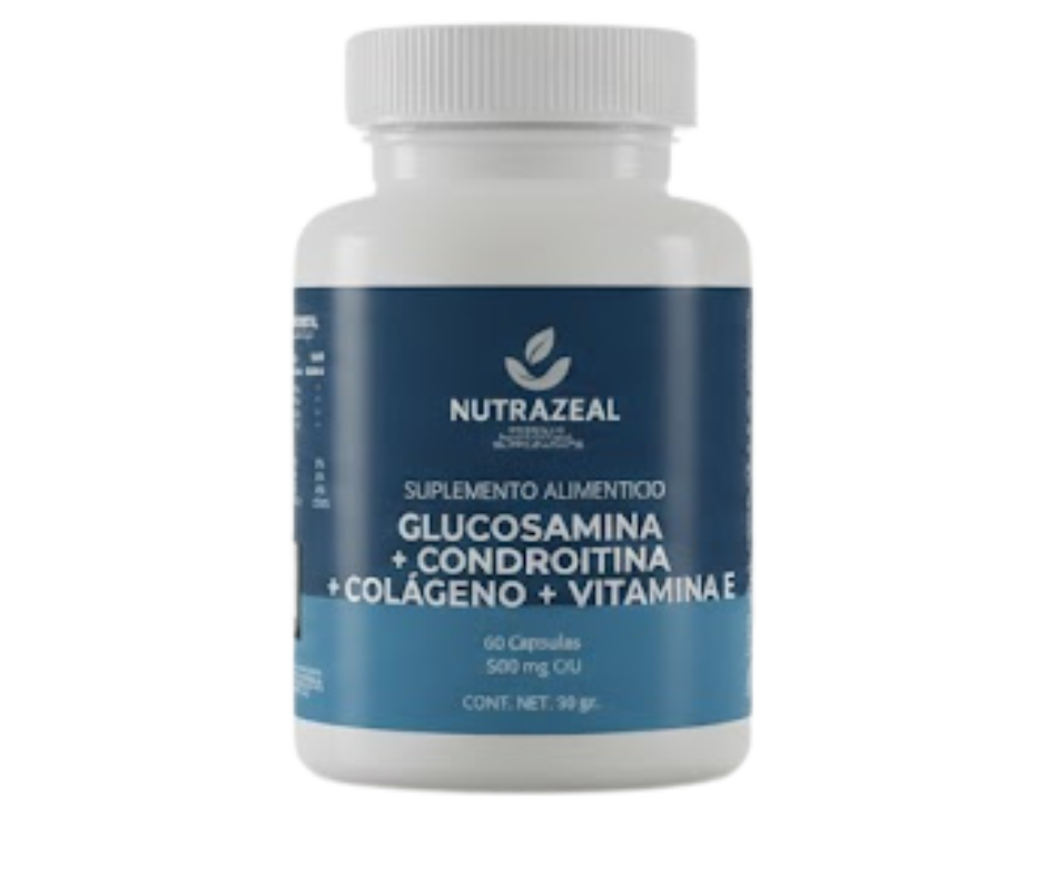 Glucosamina+ Condroitina+ Colágeno+ Vitamina E 