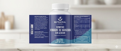 GOMITAS DE VINAGRE DE MANZANA